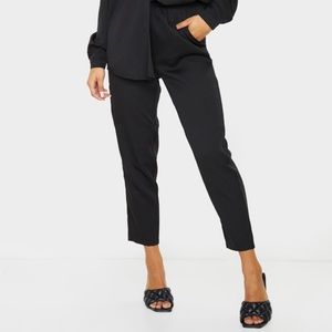 Black Cigarette High Waisted Pants